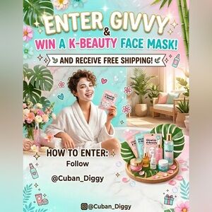 GIVVY ENTRY - KBeauty Face Mask